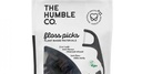 The Humble Co. Floss Picks Charcoal 50 copë