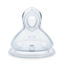 NUK First Choice+ Biberon Ushqyes Silikon 6-18 M (2 copë)