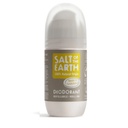 Salt of earth Natural Deodorant amber&sandalwood  roll on75 ml