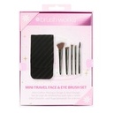 Brushworks Mini Travel Face & Eye Brush Set