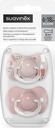SUAVINEX cuco 6-18m x2pcs (pink)