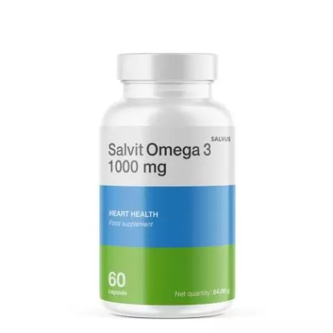 SALVIT OMEGA 3 1000 MG CAPS A60